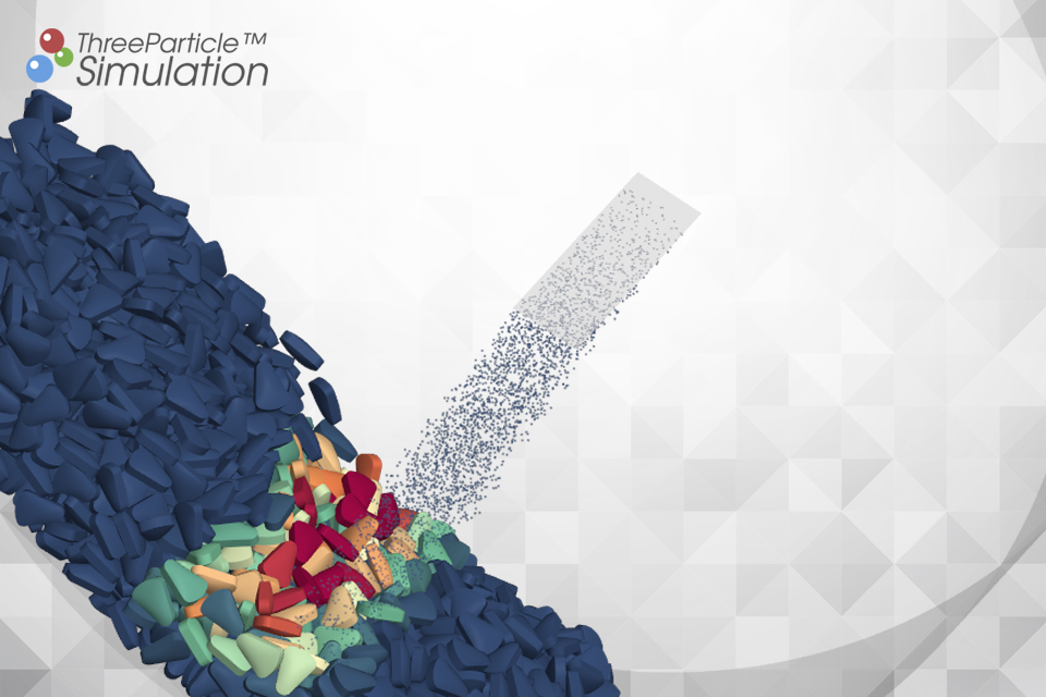 Tablet coating process with the customizable C++ API of ThreeParticle/CAE for individual DEM simulations